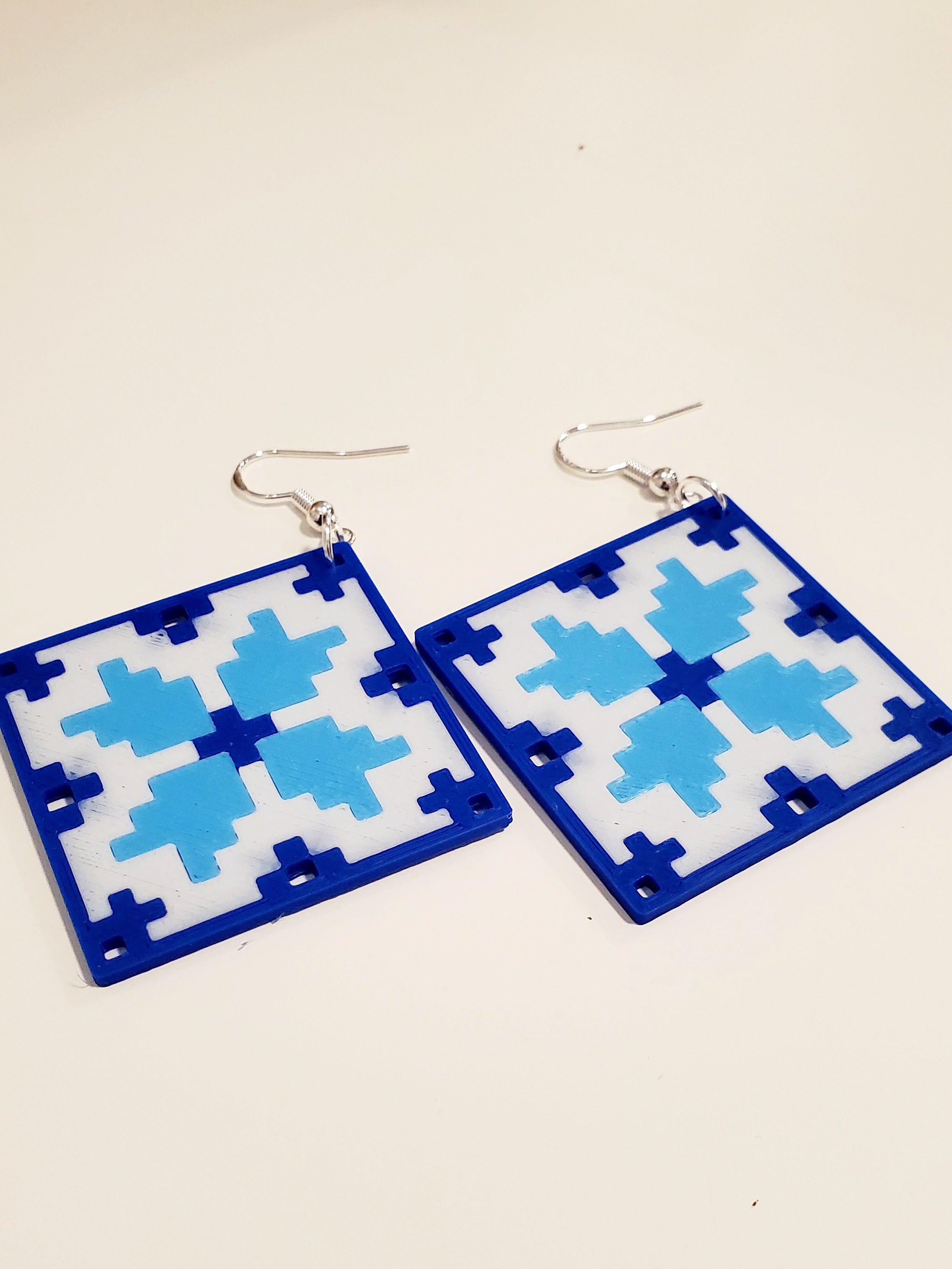 3D Printed Earrings UA