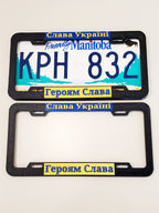 3D print License Plate Frame
