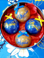 Christmas tree balls set 4 pcs