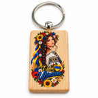 Wooden Keychain UA mix
