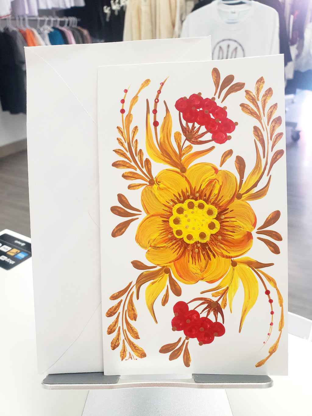 Handmade Greeting Card M T2