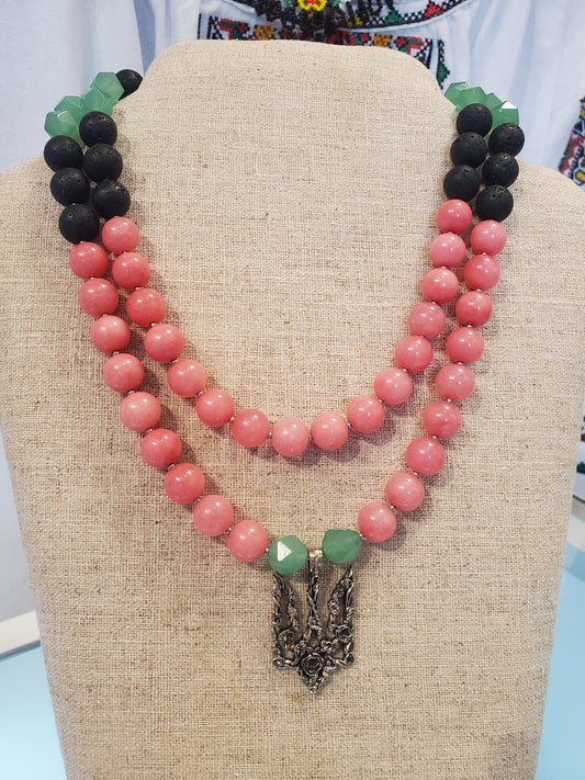 Two-stand necklace #14