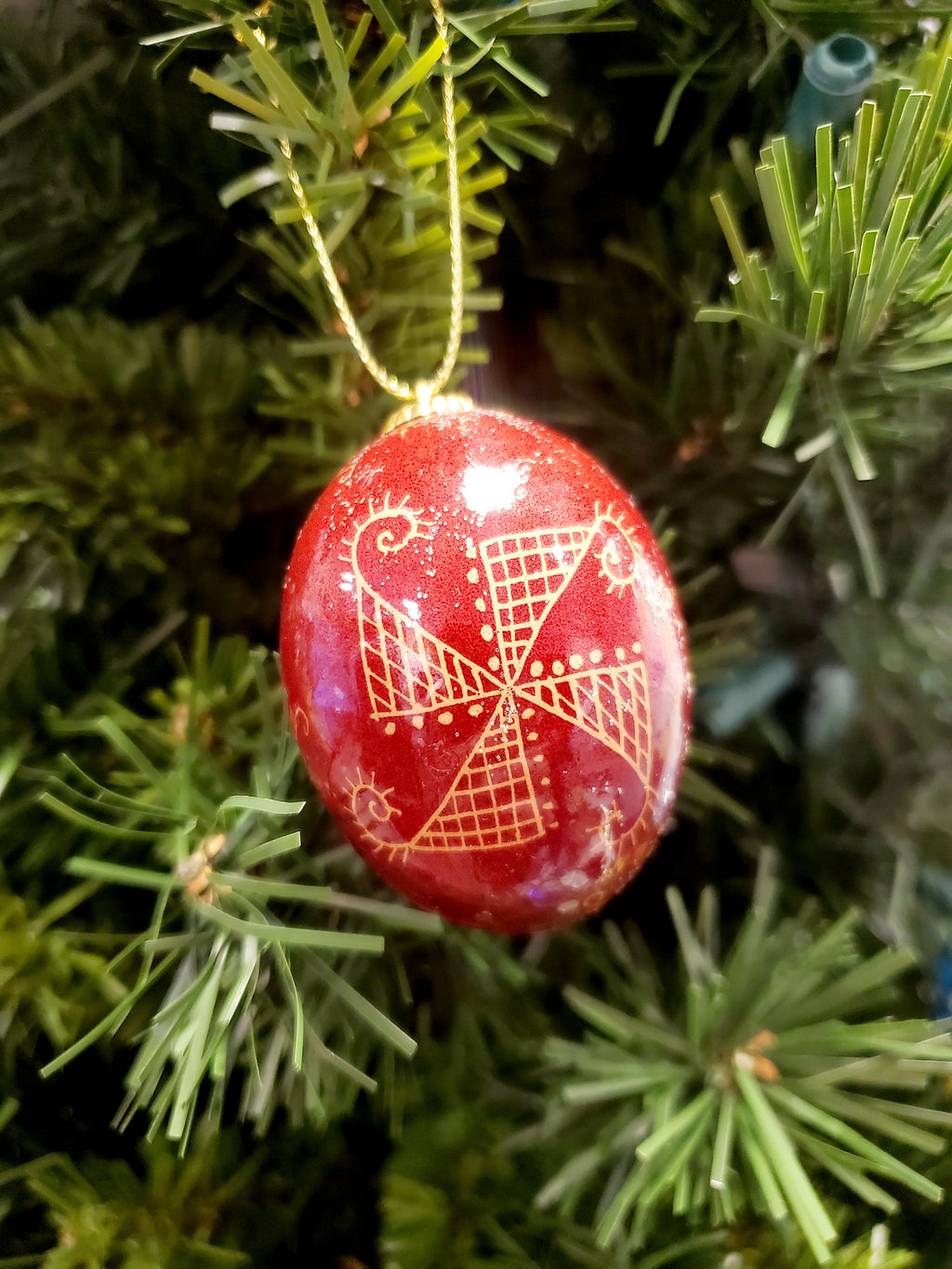 Pysanka Ornament T1