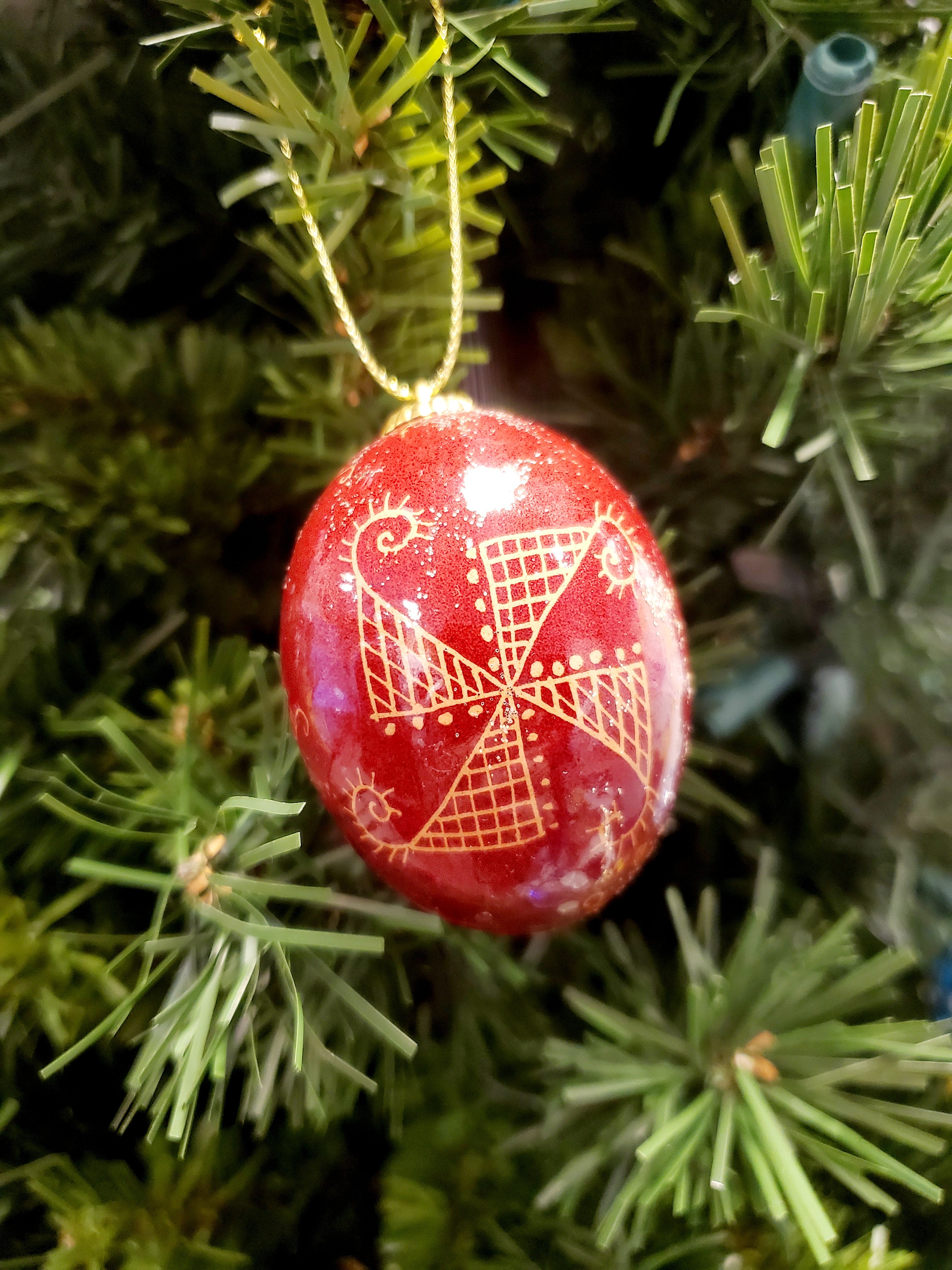 Pysanka Ornament T1