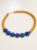 Valentine's Day gift Necklace Volcanic Lava