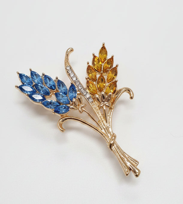 Brooch "2 Spikelets"