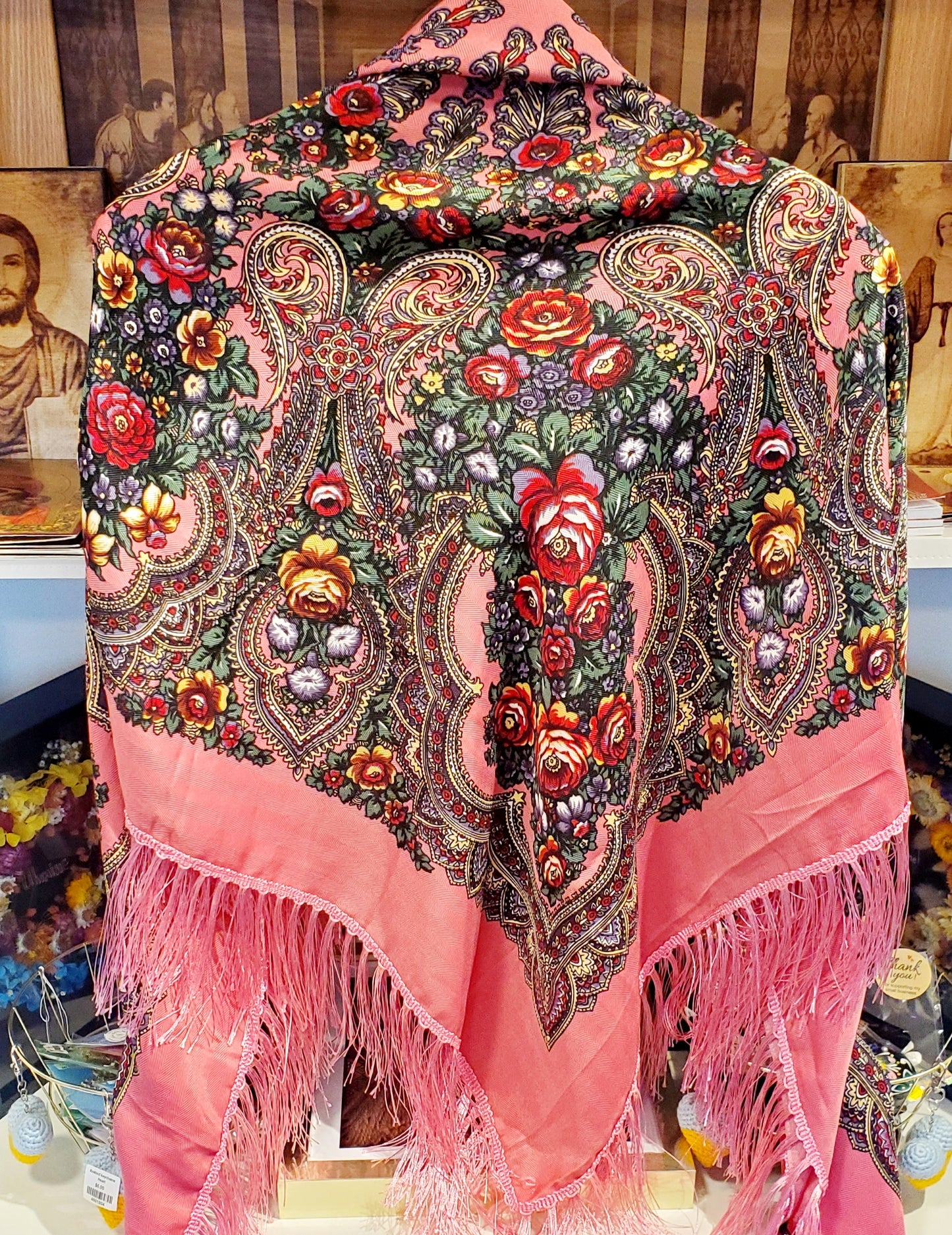 Shawl UA (Wool 80% Viscose 20%)