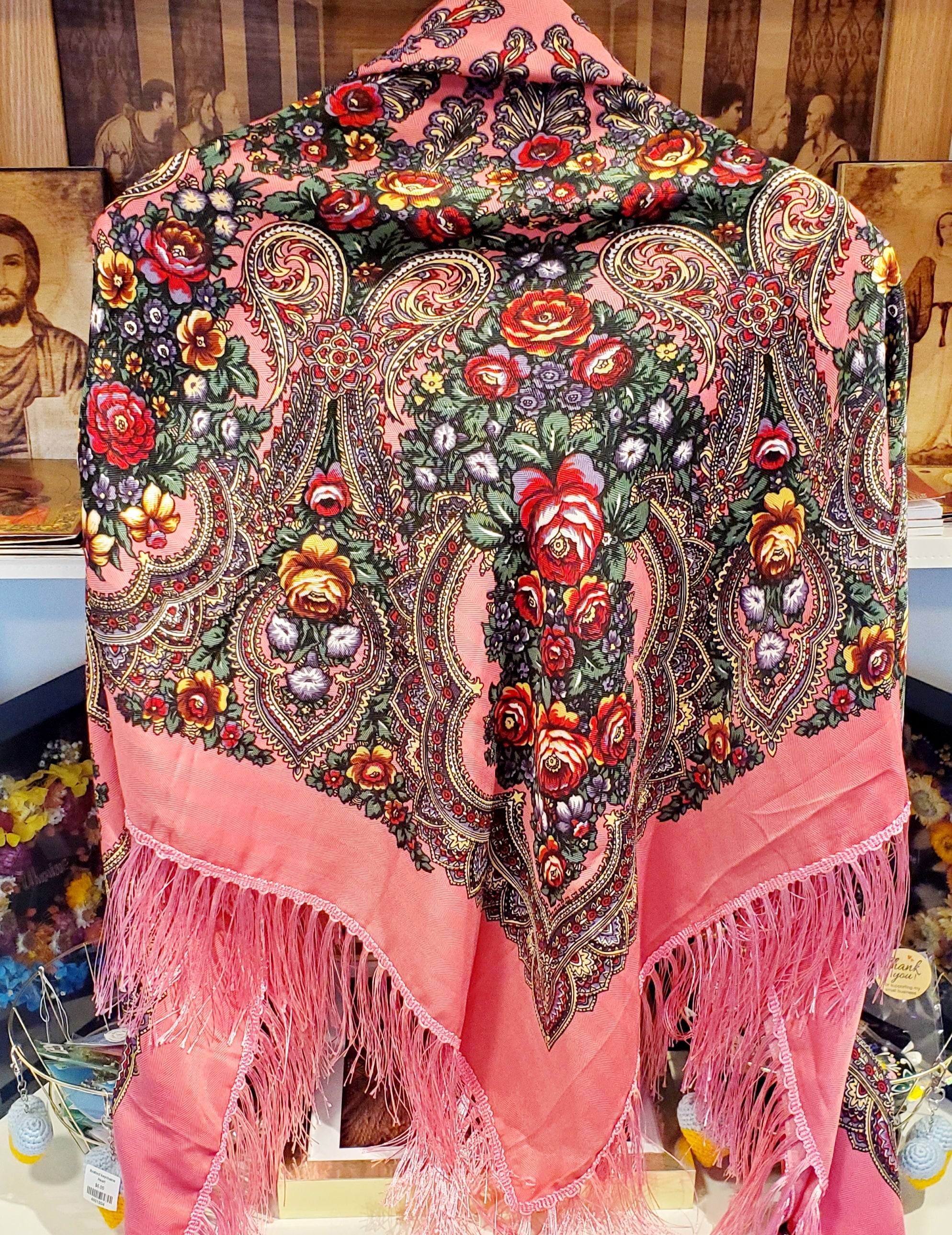 Shawl UA (Wool 80% Viscose 20%)