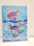 Greeting Card Ukrainian Spirit by Marika Sokulski