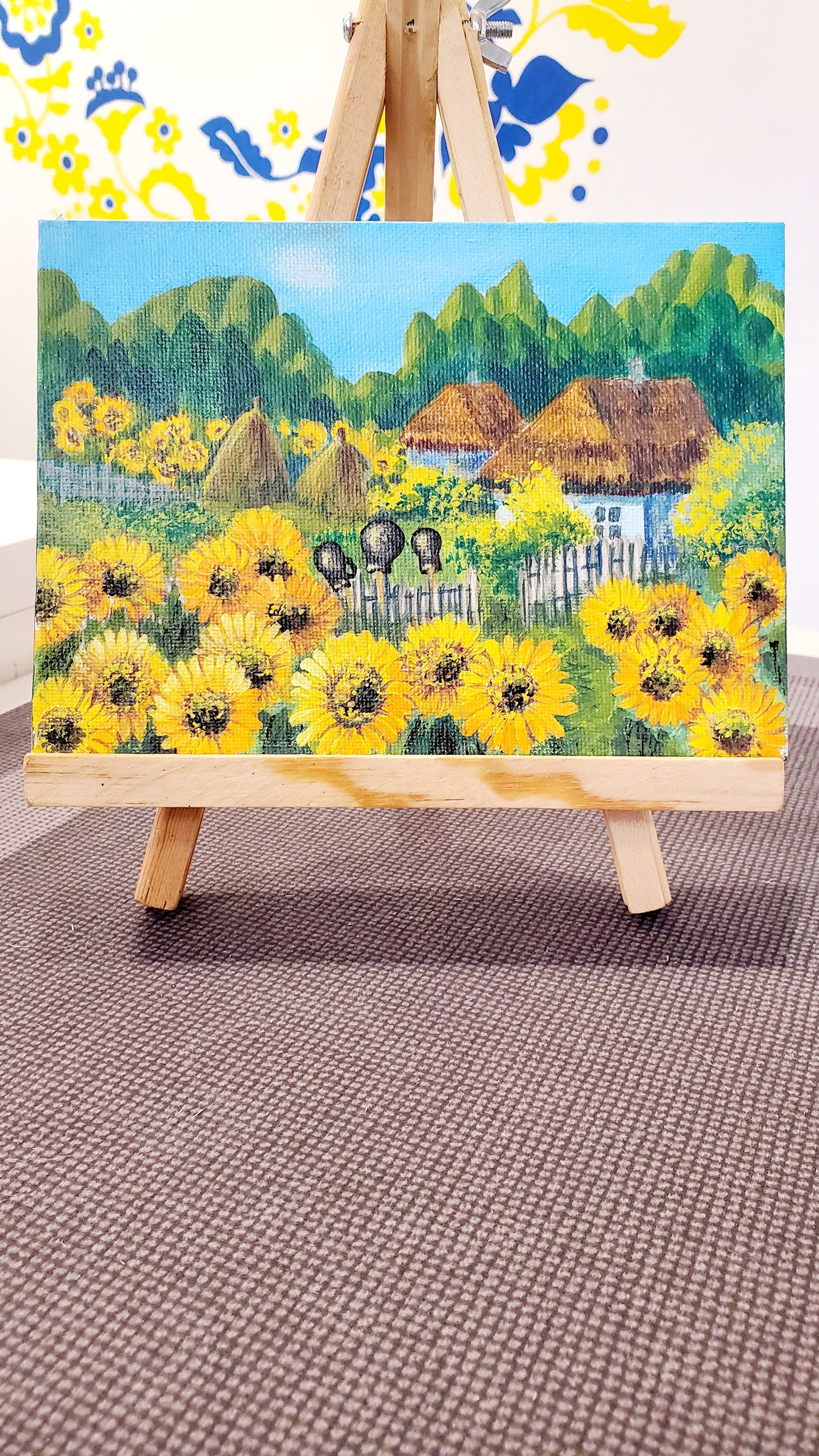 Ukrainian village picture mix 7*5”