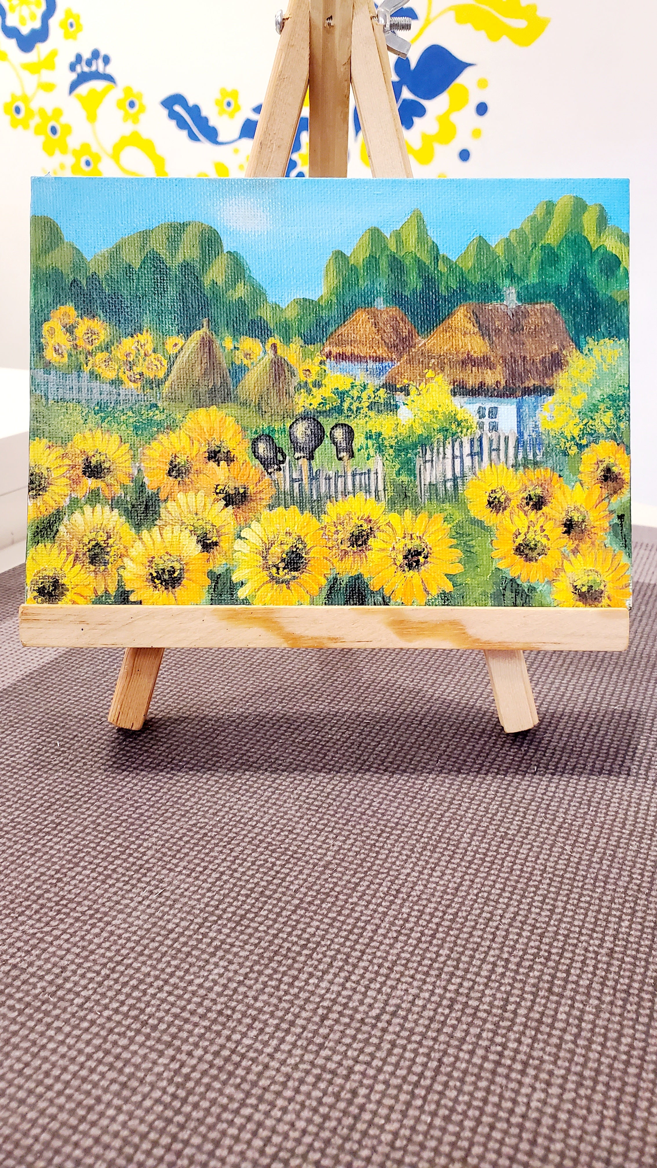 Ukrainian village picture mix 7*5”