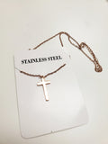Pendant Cross with a chain