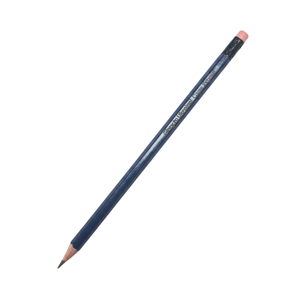 Pencil with a print Yellow\Blue