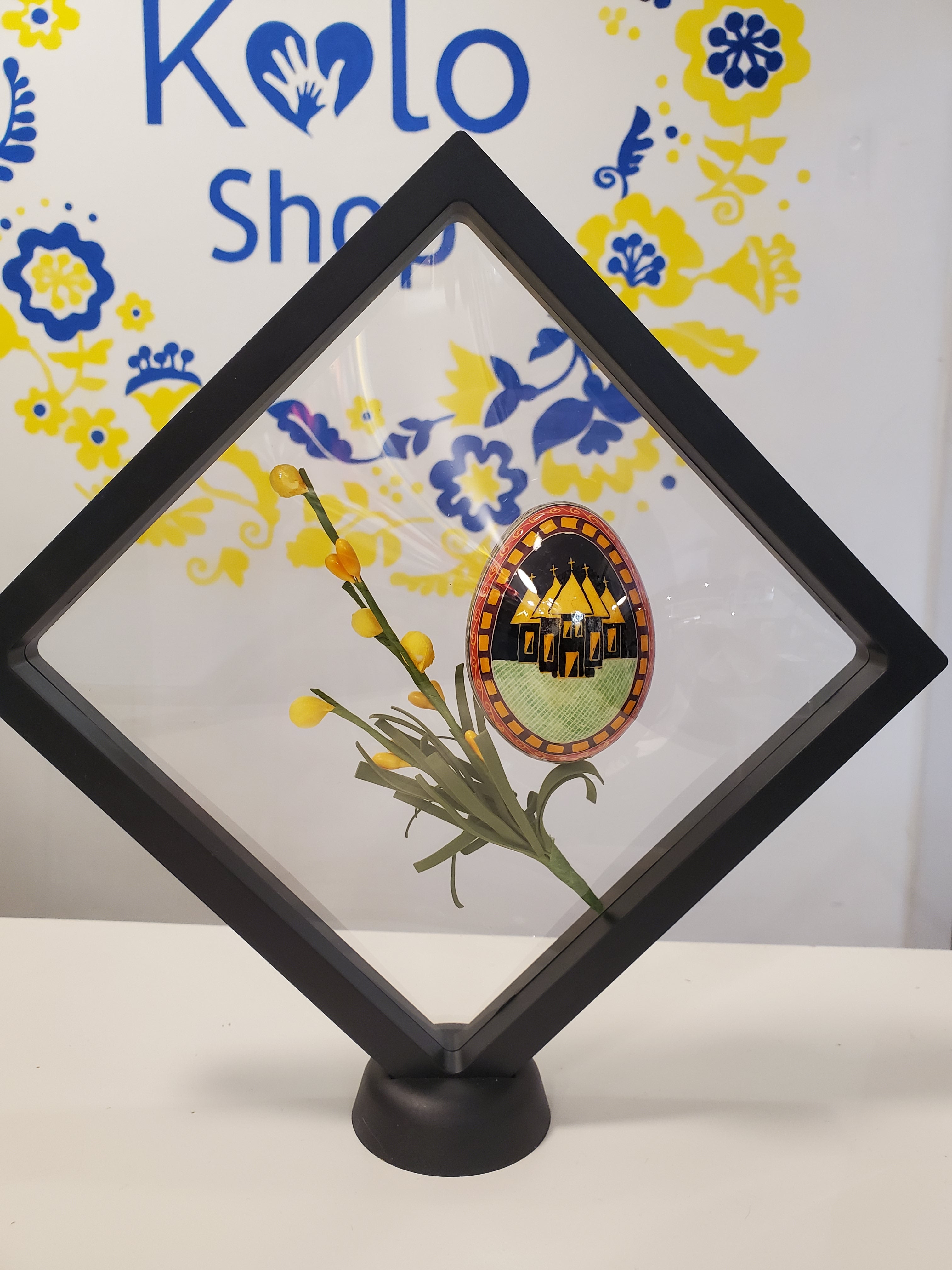 Pysanka in a frame XL