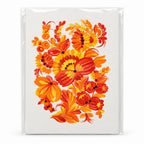 Handmade Greeting Card "Petrykivka" Mix