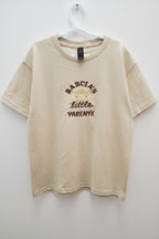 T-shirt kids with embroidery "Babcia's Little Varenyk", size XS, M, L
