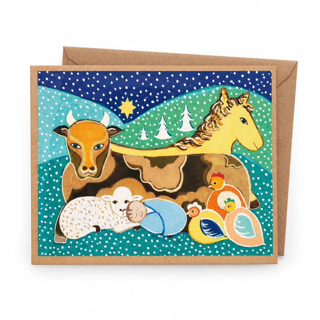 Greeting Card Christmas by Marika Sokulski