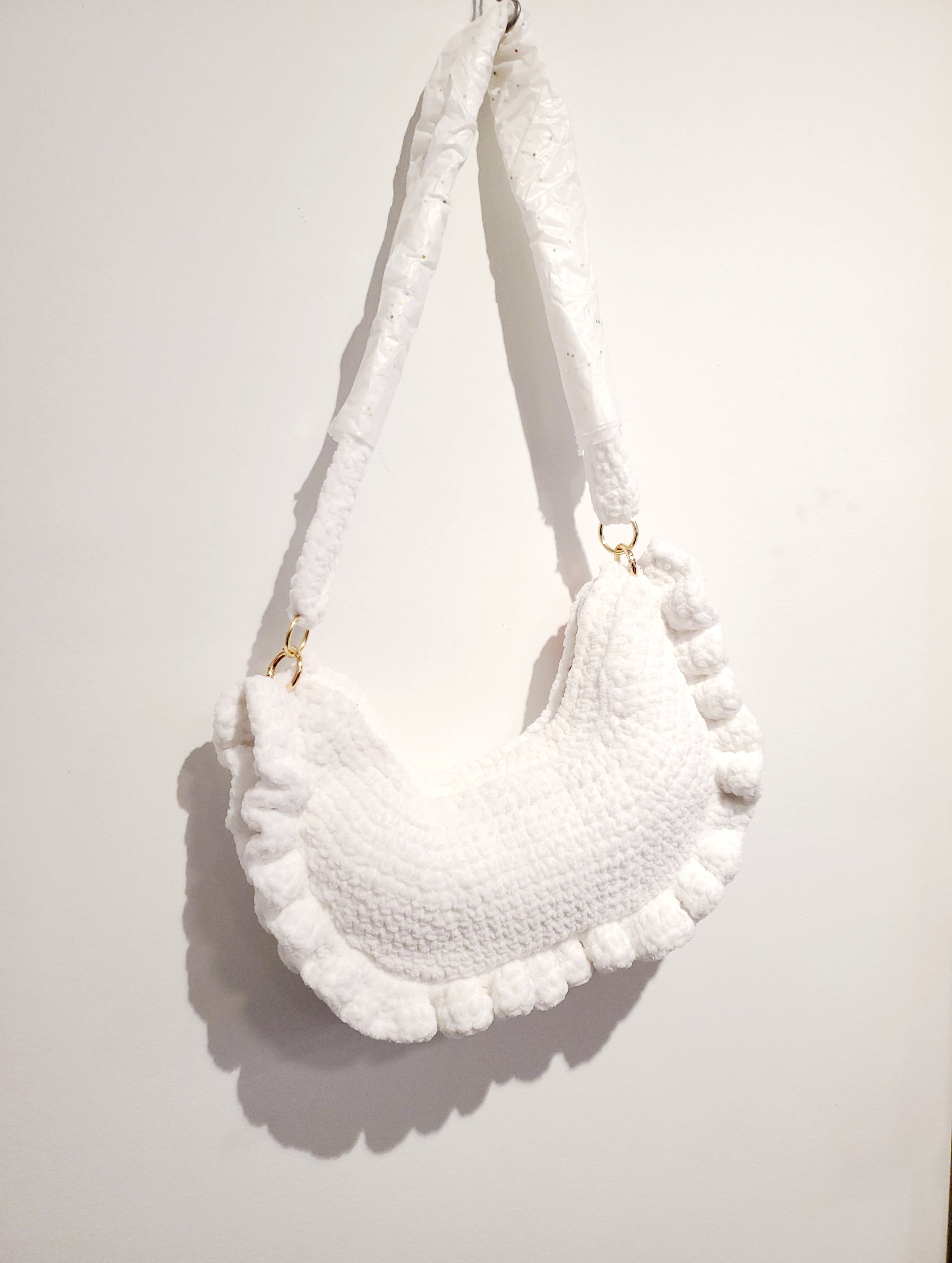 Knitted women bag "Varenyk"
